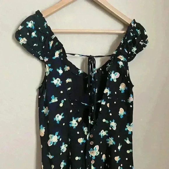 Free People Like a Lady Print Mini Dress Size XS - Picture 7 of 12